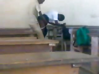 teen african students fucking doggstyle in class