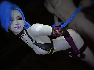 SFM League of Legends - Jinx takes it from behind