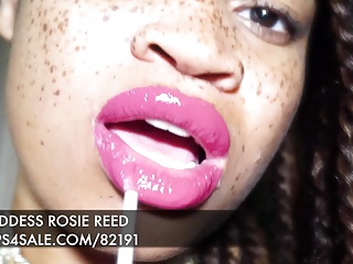 Lipstick Fetish Pink Lipgloss JOI POV Goddess..