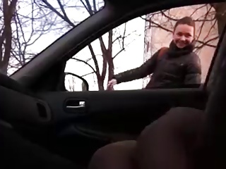 Rus Public Masturb CAR Flash:)) Watching GIRL 57..