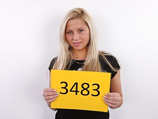 CZECH CASTING - SEXY GOLDEN-HAIRED HOTTY..