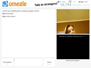 hot married chick plays with boobs on omegle