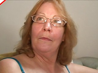 Fine bush on a bigtitted old chick engulfing a..