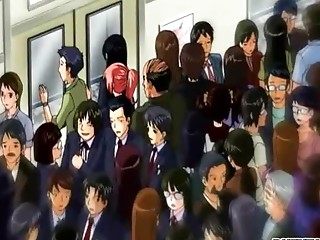 Anime coed hawt screwed and creampie in the teach