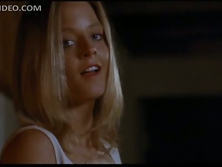 Pretty Jodie Foster Puts On Hot Ebony Nylons -..