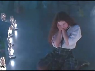 Hawt Mia Kirshner Performing a Hawt Striptease..