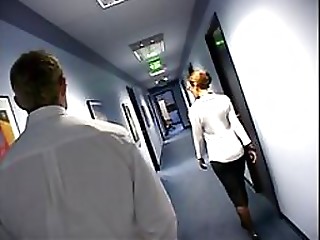 Office Sex With A Awesome Blond